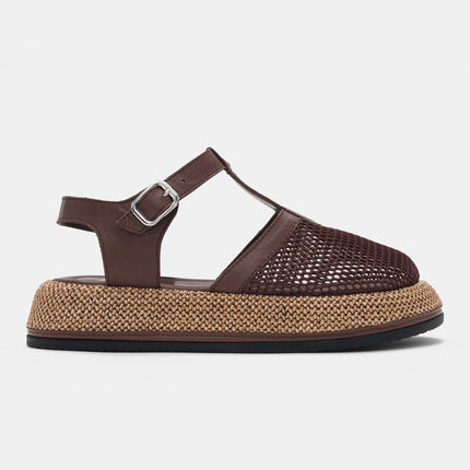 Roma Sandal - Brown