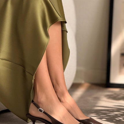 Lorry Heel - Brown