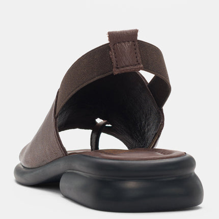 Fatima Sandal Genuine Leather - Brown