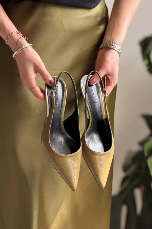 Lorry Heel - Olive