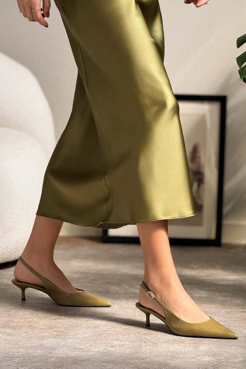 Lorry Heel - Olive