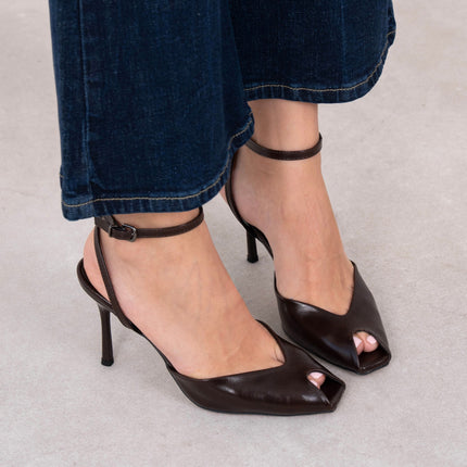 Hala Heel - Brown