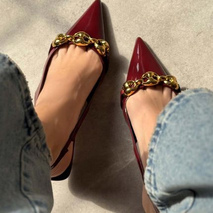 Lorina Heel - Bordo
