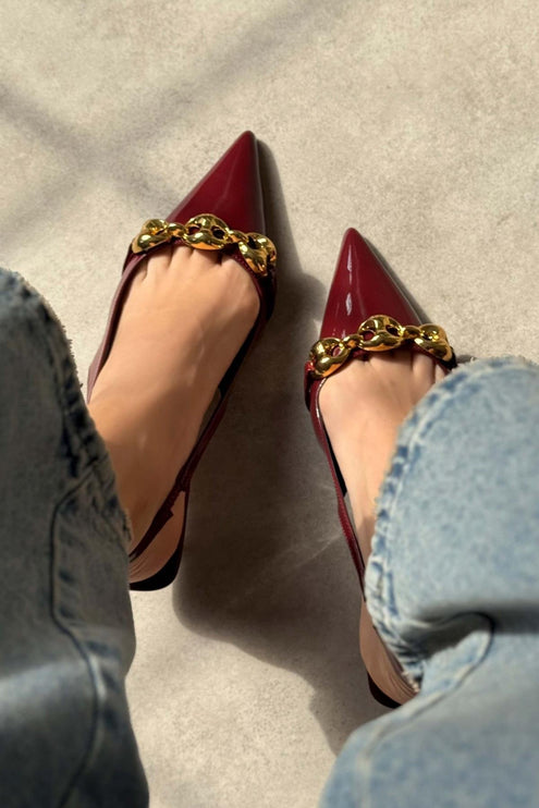 Lorina Heel - Bordo