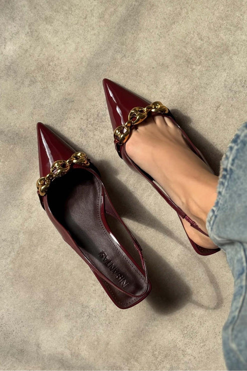 Lorina Heel - Bordo