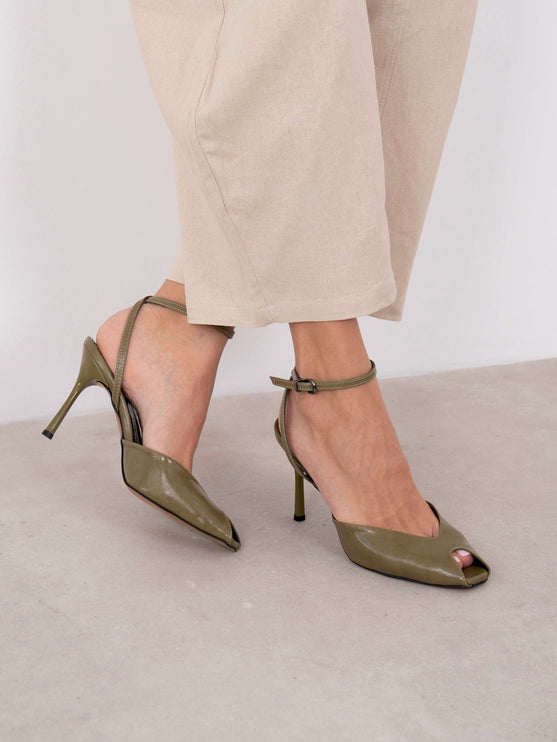 Hala Heel - Green