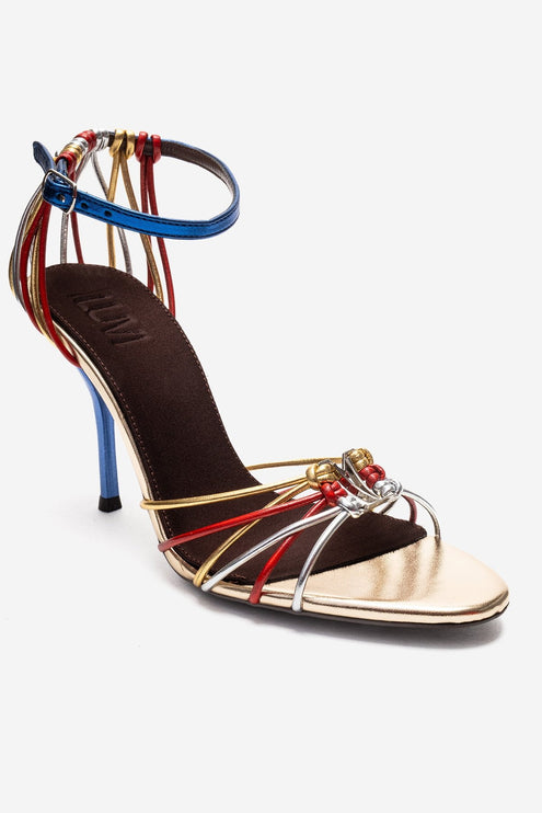Luna Heel  - Colorful Gold