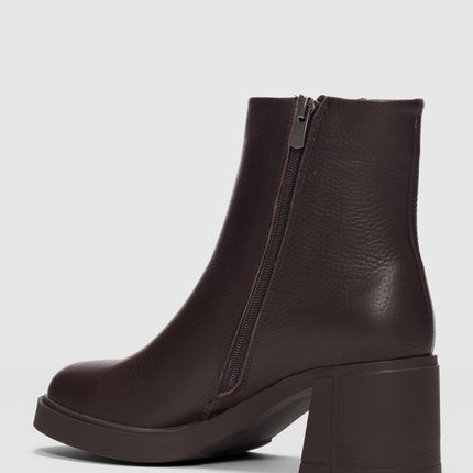 Owena Heel - Brown