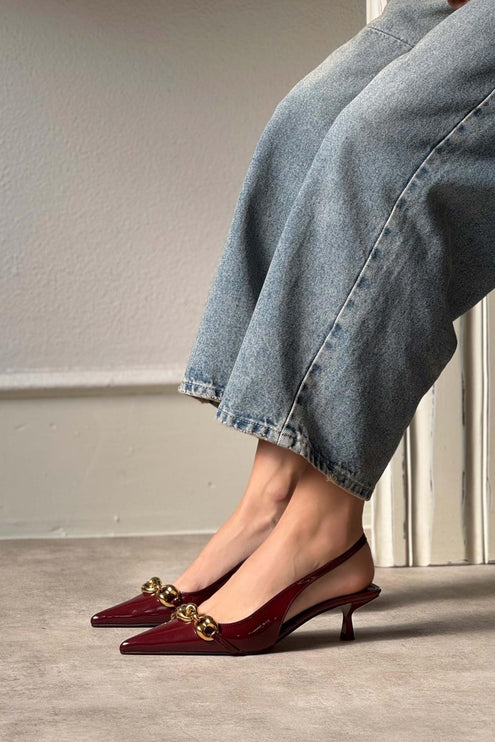 Lorina Heel - Bordo