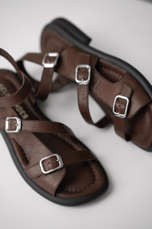 Lourit Sandal Genuine Leather - Brown