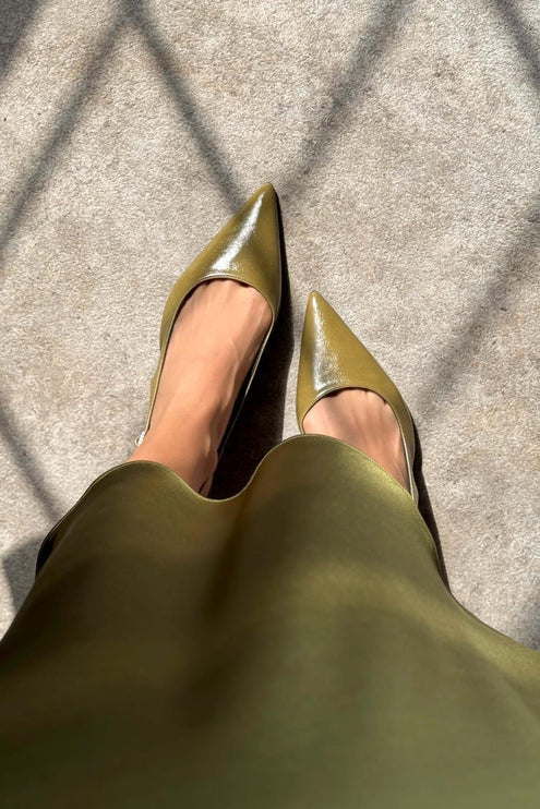 Lorry Heel - Olive