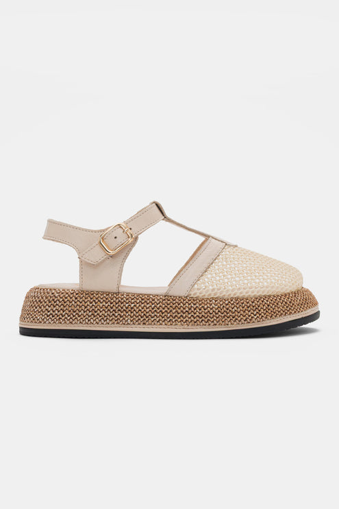 Roma Sandal - Beige