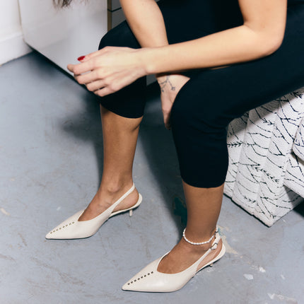 Lara Heel - Beige