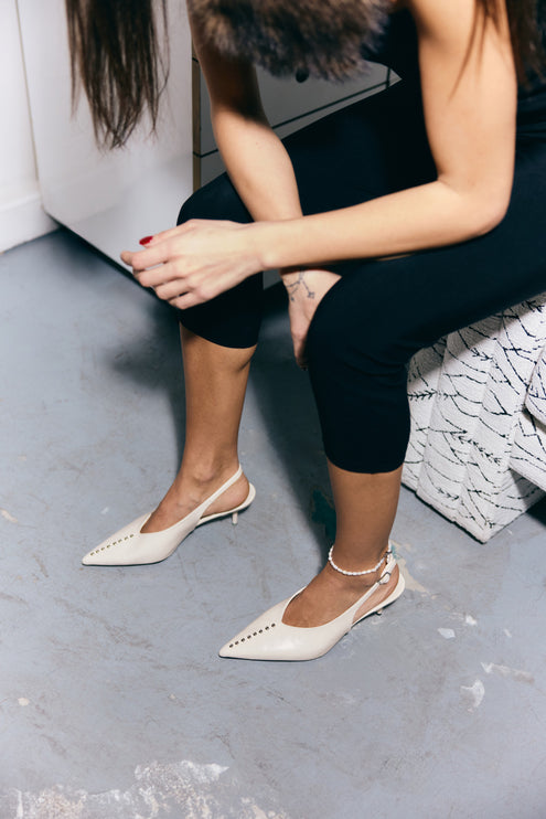 Lara Heel - Beige
