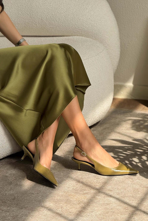 Lorry Heel - Olive