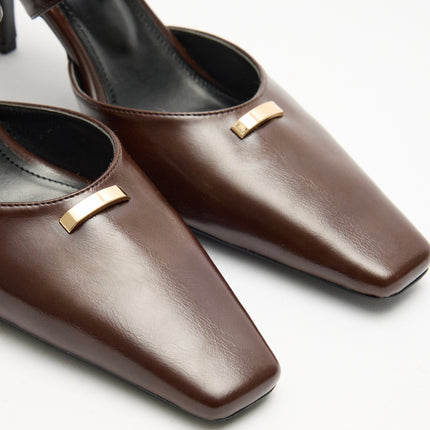 Lily Heel - Brown