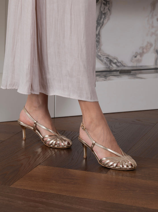 Farah Sandal - Gold