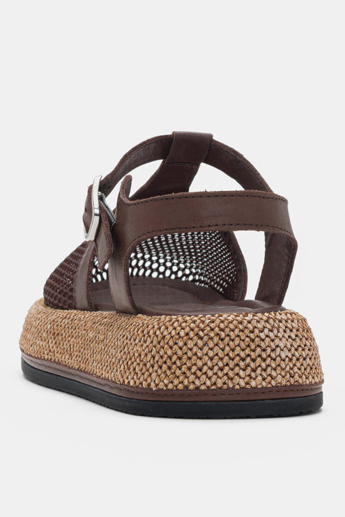 Roma Sandal - Brown