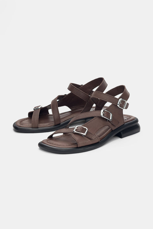 Lourit Sandal Genuine Leather - Brown