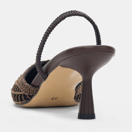 Sujood Heel - Brown