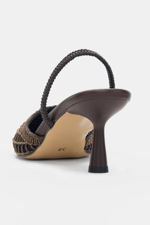 Sujood Heel - Brown