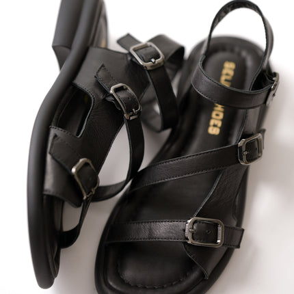 Lourit Sandal Genuine Leather - Black
