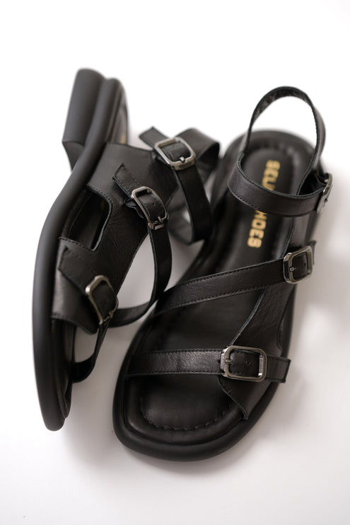 Lourit Sandal Genuine Leather - Black