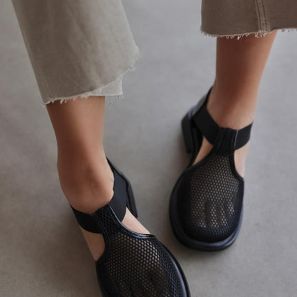 Heba Sandal  - black