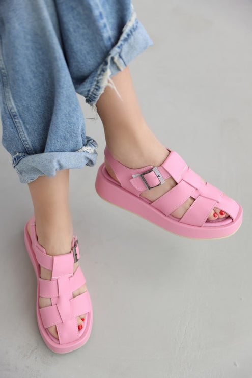 Flower Sandal - PINK