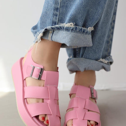 Flower Sandal - PINK