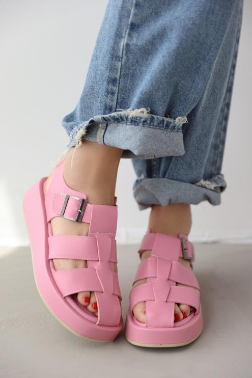 Flower Sandal - PINK