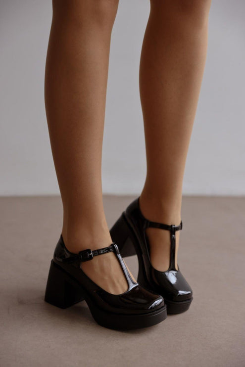 Huda high heels - Black