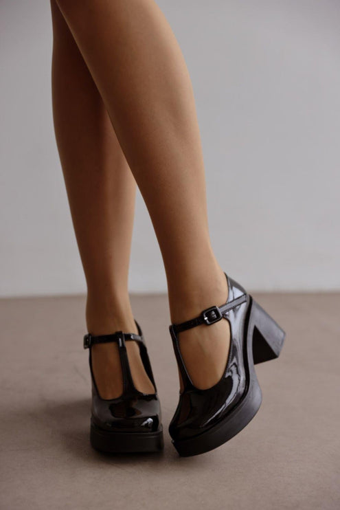 Huda high heels - Black