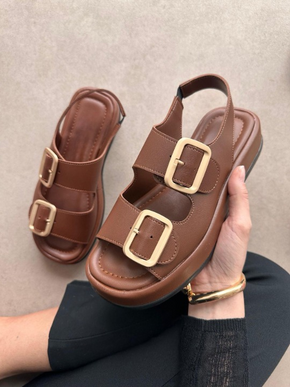 Luna Sandal - Brown