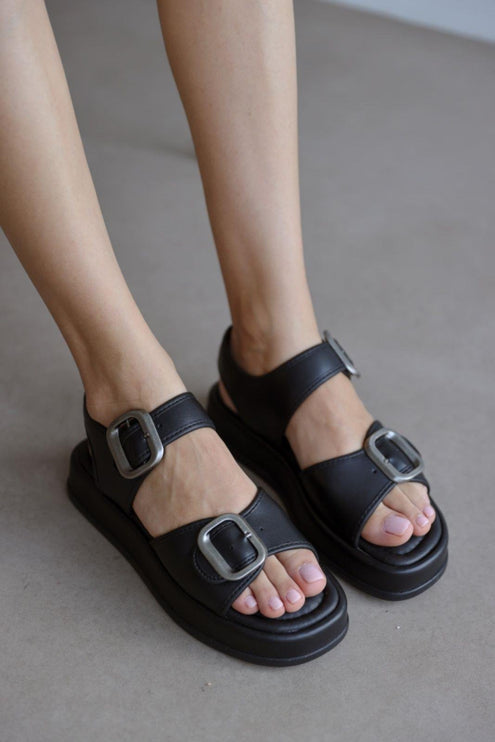 Haya Sandal  - BLACK