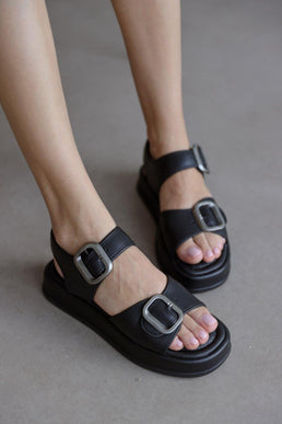 Haya Sandal  - BLACK