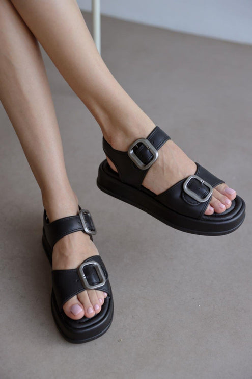 Haya Sandal  - BLACK