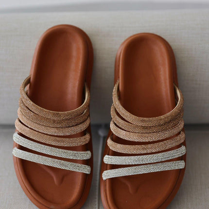 Shahd Slipper - Taba