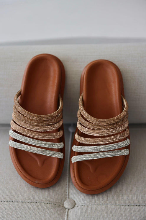 Shahd Slipper - Taba