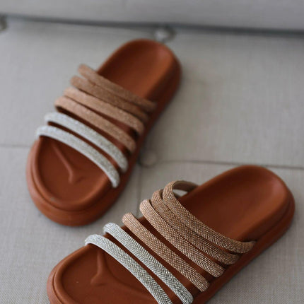 Shahd Slipper - Taba