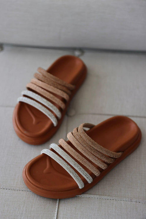 Shahd Slipper - Taba