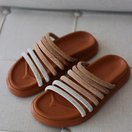 Shahd Slipper - Taba